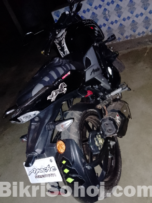 Tvs Apache rtr 4v dd abs x connect(refresh editon)